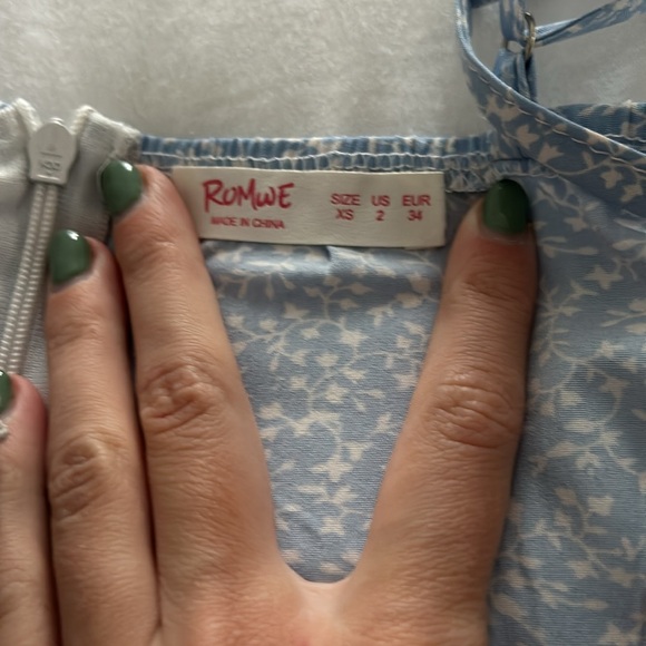 DONATED Summer sundress - light blue! - Picture 2 of 3